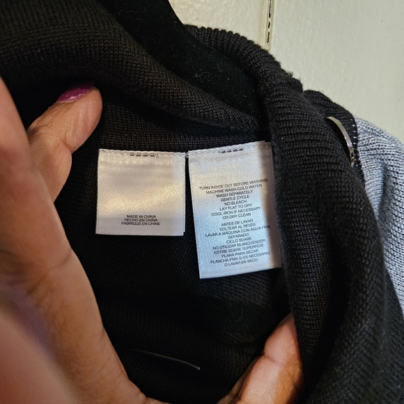 Anne Klein Plus-Size Poncho 2X - Chic, Oversized - Picture 6 of 6